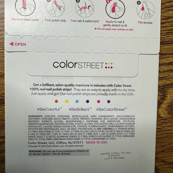 Color Street Blue Party Supplies for a Vibrant Celebration - Picture 2 of 2